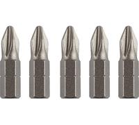 kwb 120003 Embout cruciforme Acier Chrome-Vanadium 5 pc(s)
