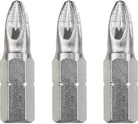 kwb 121101 Embout cruciforme Propulseur: 1/4 (6.3 mm) Sortie: vis Pozidriv PZ 1 25 mm