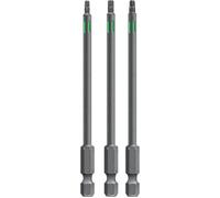 KWB Set d'embouts 6 pans Torsion 123341 100 mm 3 pièces