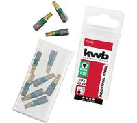 KWB Embouts Torx T25 124296 – Titane 25 mm 6,3 mm – 10 pièces