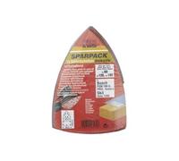 KWB Feuilles abrasives Delta 496170 62x93 mm corindon supérieur grain 60/120/180 Bois et métal