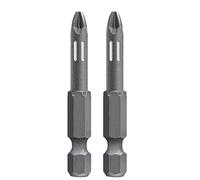 kwb 2 x bits 50 mm PZ 1 122151 torsion (TQ 60 en acier, de torsion, ISO 1173, lecteur C6.3)