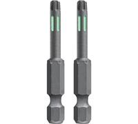 kwb 2 x bits 50 mm TORX 15 Torsion 122315 (TQ 60 en acier, de torsion, ISO 1173, lecteur C6.3)