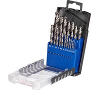 kwb 205920 HSS Metal twist drill bit set 19-piece DIN 338 Cylinder shank 1 pc(s)