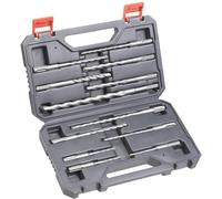 kwb 240280 acier 40CR Jeu de forets pour marteau-perforateur 12 pièces 5 mm, 6 mm, 8 mm, 10 mm, 12 mm, 14 mm SDS-Plus 1 pc(s)