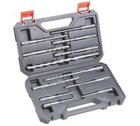 kwb 240280 carbure de tungstène Jeu de forets pour marteau-perforateur 5.0 mm, 6.0 mm, 8.0 mm, 10.0 mm, 12 mm, 14 mm SD