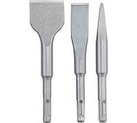 KWB Jeu de burins 247185 – 3 pièces SDS-Plus 40 mm, 20 mm, longueur totale 140 mm