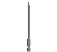 kwb 3 bits 100 mm Tamper Torx TT10, TT15, TT20 Set torsion 123341 (TQ 60 en acier, de torsion, ISO 1173, lecteur C6.3), L