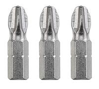 kwb 3 x 25 mm PH 3 bits Industrial Steel 121003 (TQ acier 60, ISO 1173, le lecteur C) 6,3