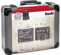 kwb 370740 Mallette à outils équipée 51 pièces