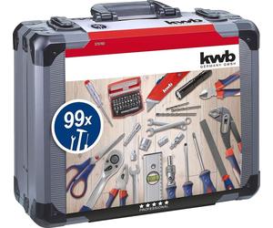 kwb 370760 Tool box (+ tools) 99-piece