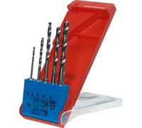 kwb 421140 HSS Jeu de forets pour le métal 5 pièces 2 mm, 3 mm, 4 mm, 5 mm, 6 mm DIN 1412 C 1/4\ (6,3 mm) 1 pc(s)