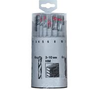 kwb 429690 HSS Jeu de forets pour le métal 18 pièces 3 mm, 4 mm, 5 mm, 6 mm, 8 mm, 10 mm DIN 338 tige cylindrique 18 pc(s)