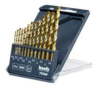 kwb 429844 HSS Jeu de forets pour le métal 13 pièces 2 mm, 2.5 mm, 3 mm, 3.2