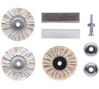 KWB Kit de polissage 485300 – 6 pièces avec pâte de polissage