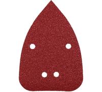 kwb 493600 Feuille abrasive Delta Grain 80, 120, 240 (L x l) 136 mm x 96 mm 5 pc(s)