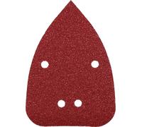 kwb 493600 Feuille abrasive Delta Grain 80, 120, 240 (L x l) 136 mm x 96 mm 5 pc(s)