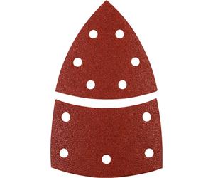 kwb 496170 Feuille abrasive Delta Grain 60, 120, 180 (L x l) 62, 93 mm, mm x 100 mm 12 pc(s)