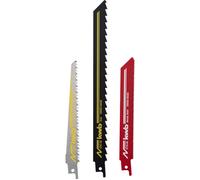KWB Lames de scie sabre 576003 – 3 pièces pour bois et métal