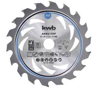 kwb 581854 Lame de scie circulaire au carbure 130 x 16 x 1.0 mm Nombre de dents: 18 1 pc(s)