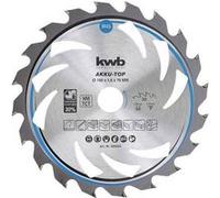 KWB Lame de scie circulaire 584154 au carbure 156 x 12,75 x 1,0 mm 20 dents 1 pc(s)