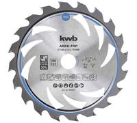 kwb 584554 Lame de scie circulaire au carbure 160 x 20 x 1.0 mm Nombre de dents: 20 1 pc(s)