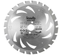 kwb 584738 Lame de scie circulaire au carbure 165 x 20 x 1.24 mm Nombre de dents: 24 1 pc(s)
