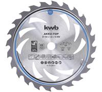 kwb 586154 Lame de scie circulaire au carbure 184 x 16 x 1.2 Nombre de dents: 24 1 pc(s)