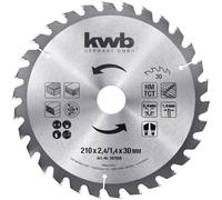 kwb 587859 Lame de scie circulaire 210 x 30 mm 1 pc(s)