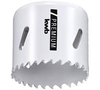 kwb Scie cloche bi-métal HSS Ø 51 mm, 8% allié au cobalt avec denture Vario progressive et haute précision pour une utilisation polyvalente