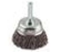 KWB Brosse boisseau 606330 fil d'acier HSS ondulé Ø 75 mm pour métal et pierre tige hexagonale E6.3