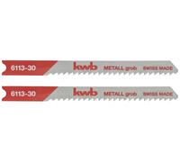 kwb 611330 Lames de scie sauteuse, travail du métal, HSS, 2 x gros 2 pc(s)