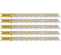 kwb 620235 Lames de scie sauteuse, travail du bois, HCS, tige universelle, pack professionnel, 5 x moyen 5 pc(s)