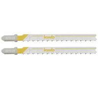kwb 621020 Lames de scie sauteuse, travail du bois, rectifiées coniques, bi-métal, tige à came, 2 x fins 2 pc(s)