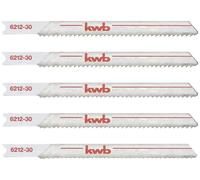 kwb 621235 Lames de scie sauteuse, travail du métal, bi-métal 5 pc(s)