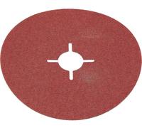 kwb 715860 Papier abrasif pour ponceuse à disque Grain 60 (Ø) 115 mm 10 pc(s)