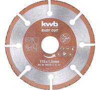 kwb 790140 Disque à tronçonner 115 mm 1 pc(s) bois, plastique, cuivre