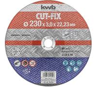 KWB Disque à tronçonner CUT-FIX 791950 230 x 22 mm ép. 3,0 mm pour métal et acier