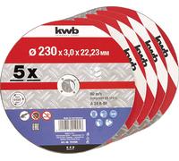 kwb 791995 Disque à tronçonner 230 mm 5 pc(s) métal