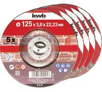 kwb 792295 Disque à tronçonner 125 mm 5 pc(s) Pierre