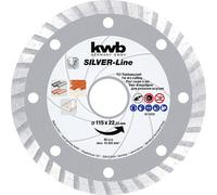 kwb 797170 Disque à tronçonner diamanté Diamètre 115 mm Ø de perçage 22.23 mm Pierre 1 pc(s)
