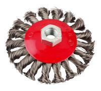 KWB AGGRESSO-FLEX® Brosse conique , moyeu déporté, fil d?acier tressé, ø 0,5 mm, ø 100 mm - 719330