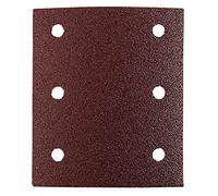 kwb Bande abrasive 115x100 mm en corindon supérieur avec grain 120, changement sans outil, encollage entièrement en résine synthétique et support papier renforcé, pour le ponçage du bois et du métal