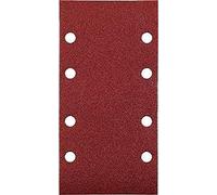 kwb Bande abrasive 93x185 mm en corindon supérieur avec grain 120, changement sans outil, encollage entièrement en résine synthétique et support papier renforcé, pour le ponçage du bois et du métal