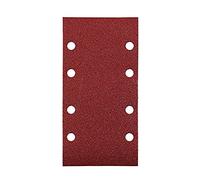 kwb Bande abrasive 93x185 mm en corindon supérieur avec grain 180, changement sans outil, encollage entièrement en résine synthétique et support papier renforcé, pour le ponçage du bois et du métal