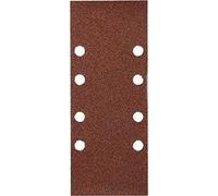 kwb Bandes abrasives 93x230 mm en corindon avec grain 80, encollage de haute qualité, support papier robuste, utilisation universelle pour le ponçage grossier du bois et du métal