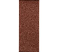 kwb Bandes abrasives 93x230 mm en corindon avec grain 80, encollage de haute qualité, support papier robuste, utilisation universelle pour le ponçage grossier du bois et du métal
