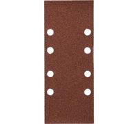 kwb Bandes abrasives 93x230 mm en corindon dans les granulométries 40, 80, 120, 180, encollage de haute qualité, support papier robuste, utilisation universelle pour le ponçage du bois et du métal