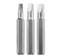 kwb Bit-Set 28-mm Robertson 0, 1, 2 Micro-Bit pour mécanique de précision (tige 4-mm, Tq 60 acier, avec bande de maintien, pour porte-embouts micro)