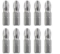 kwb Bits - Jeu de 10 embouts PH 2 25 mm